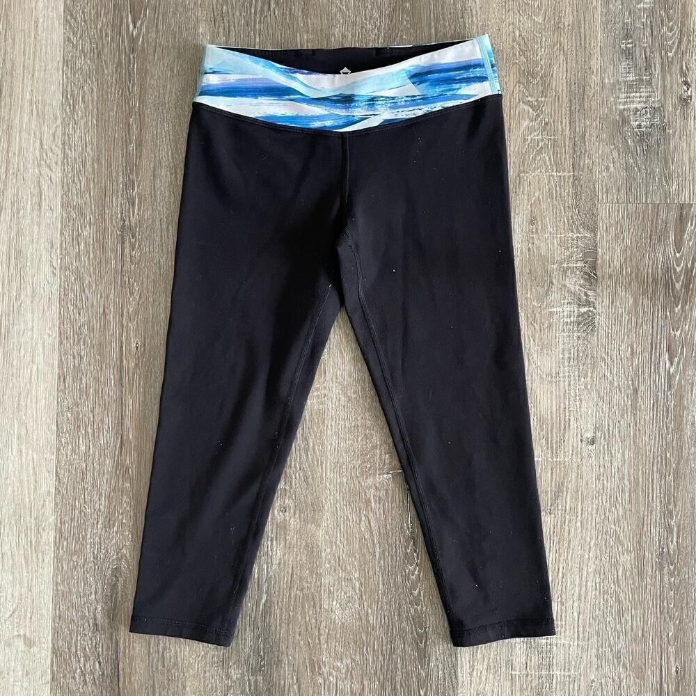 Ivivva by Lululemon Black Cropped Leggings - Size: 14